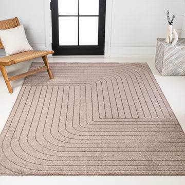 Odense Minimalist Angle Geometric Area Rug